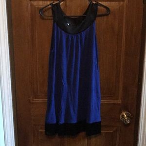 Express blue dress
